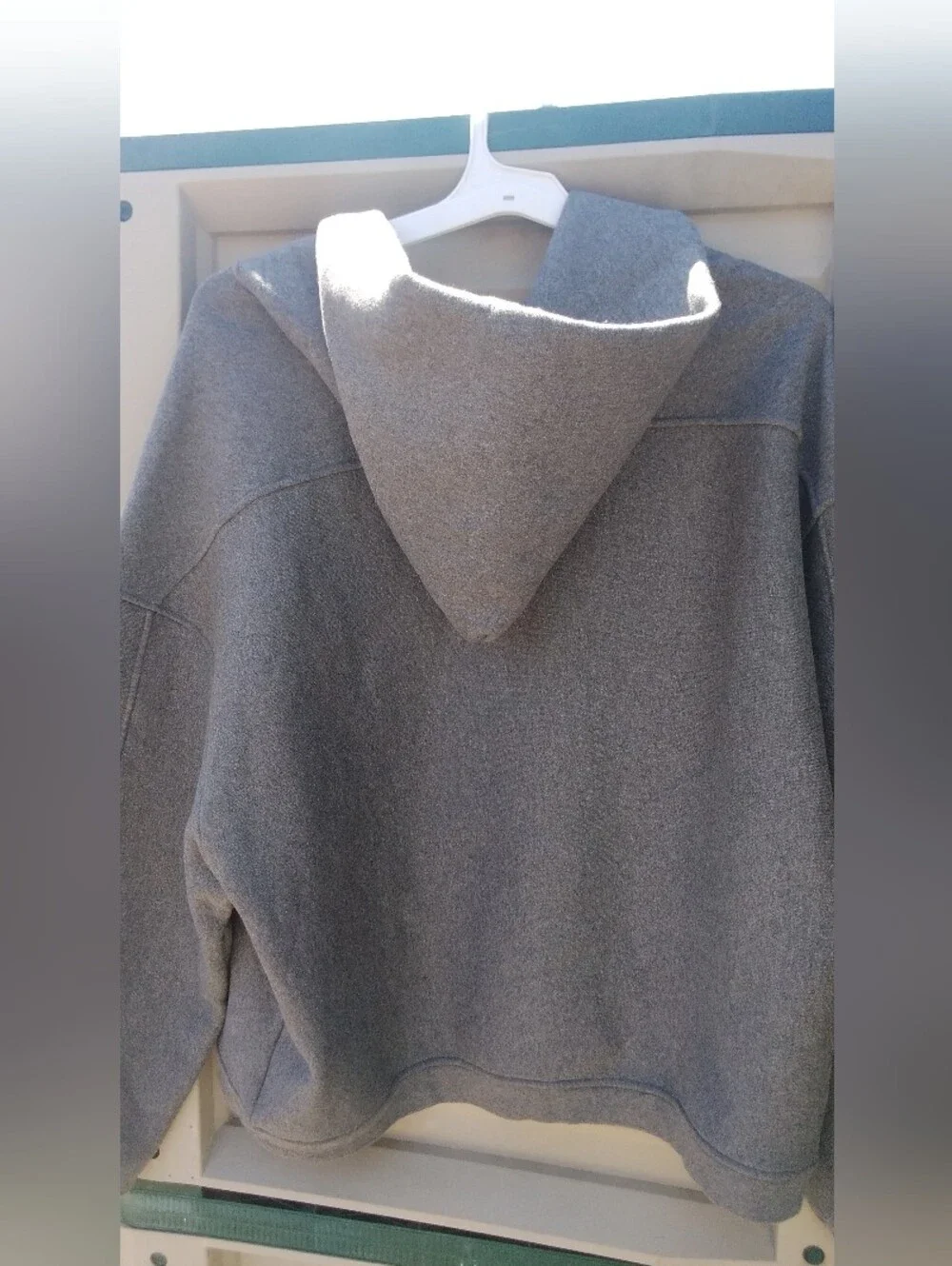 Alexander Wang Sweatshirt Unisex Puff Dense Glitter Runway Gray Full Zip $825